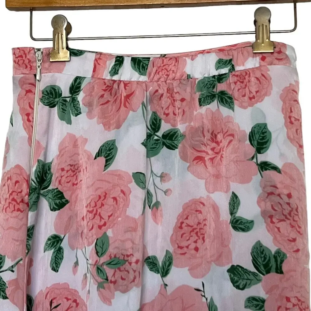 Show Me Your Mumu Moonlight Rose Floral Midi Skirt Size S - Picture 4 of 9